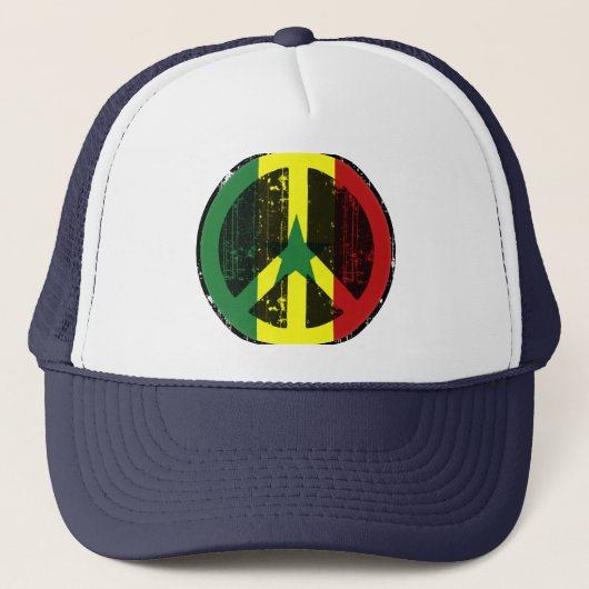 Frieden in Senegal Truckerkappe (Vorderseite)