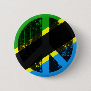 Frieden in Tansania Button