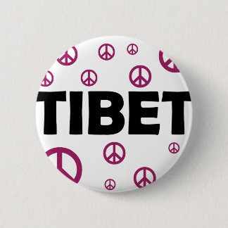 Frieden in Tibet Button