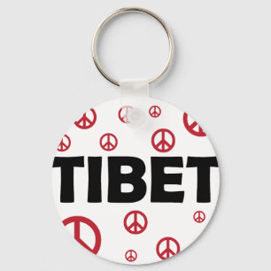 Frieden in Tibet Schlüsselanhänger