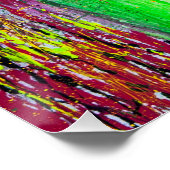 Frieden in Times Square perfektes Poster (Ecke)