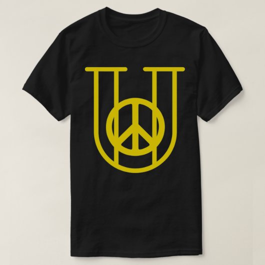 FRIEDEN IN U-Rebell T-Shirt (Design vorne)