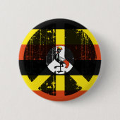 Frieden in Uganda Button (Vorderseite)