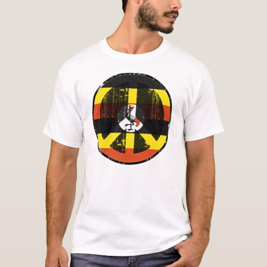 Frieden in Uganda T-Shirt (Vorderseite)