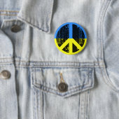 Frieden in Ukraine Button (Beispiel)