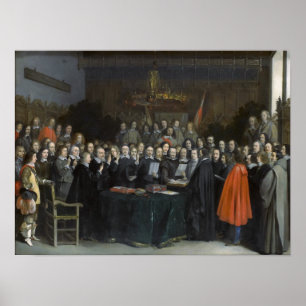 Frieden in Westfalen in Münster Poster