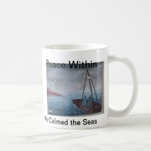 Frieden innen kaffeetasse