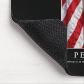 Frieden: Inspiration Zitat 1 Mousepad (Ecke)