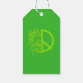 Frieden ist eine Wahl Geschenkanhänger (Rückseite)