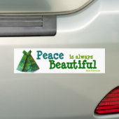 Frieden ist immer. Autoaufkleber (Auf Auto)