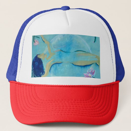 Frieden ist in dir - Baseballhüte Truckerkappe (Vorderseite)