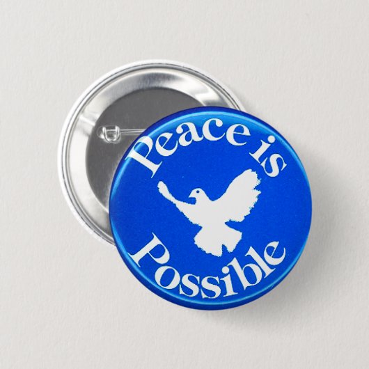 Frieden ist - Knopf möglich Button (Vorne & Hinten)