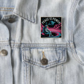 Frieden ist Macht Button (Beispiel)