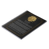 Frieden ist mächtig notizblock (Linke Seite)