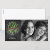 Frieden ist mit Ihnen Feiertagskarte (Vorne/Hinten)