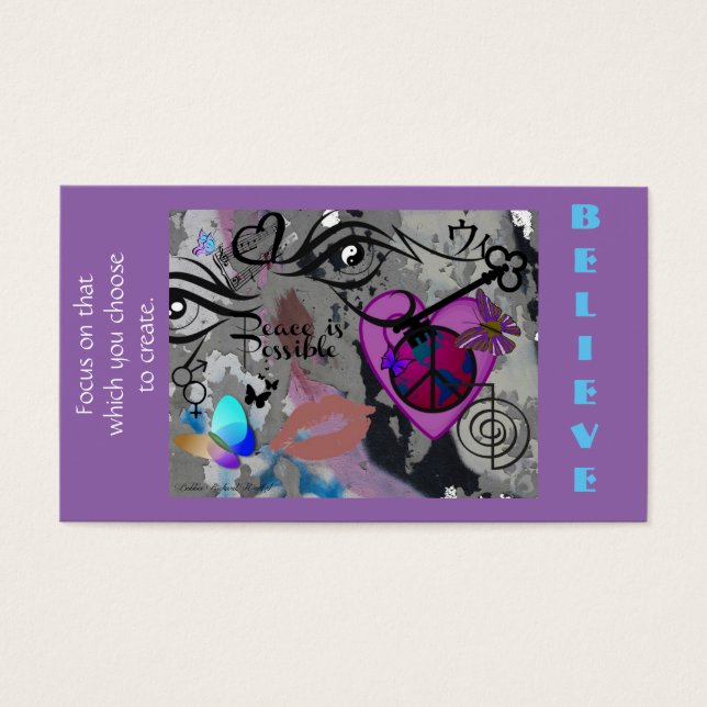 Frieden ist möglich Design (Vorderseite)