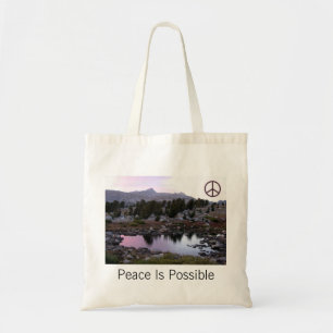 Frieden ist mögliche Tasche