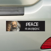 Frieden ist patriotisch autoaufkleber (Auf Auto)