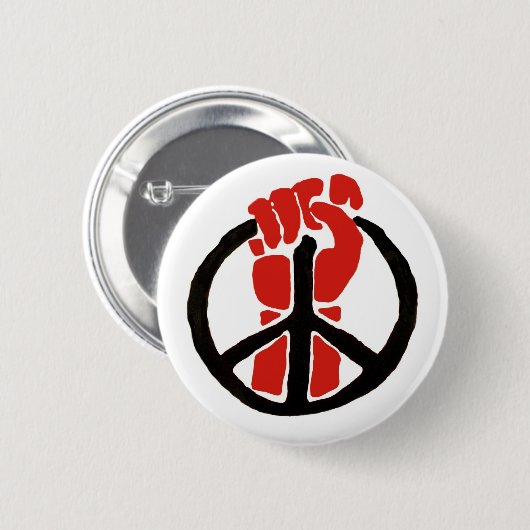 Frieden jetzt! button (Vorne & Hinten)