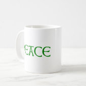 Frieden Kaffeetasse (Vorderseite Links)