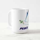 Frieden Kaffeetasse (Vorderseite Links)