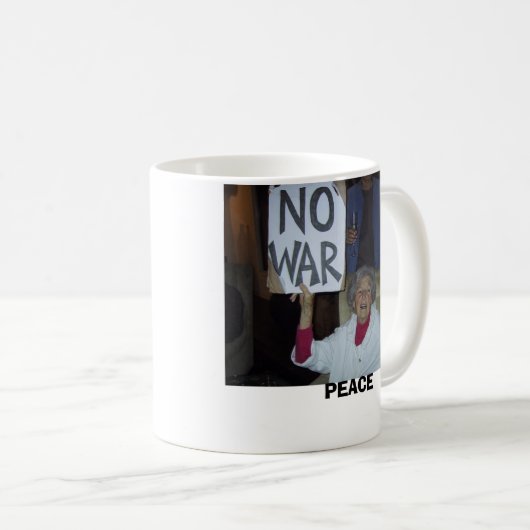 FRIEDEN KAFFEETASSE (VorderseiteRechts)