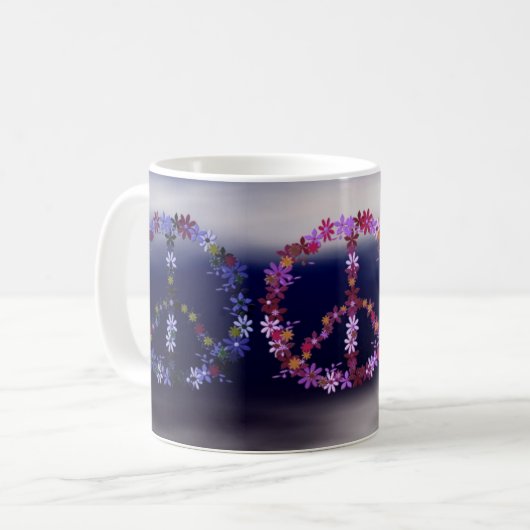 Frieden Kaffeetasse (Vorderseite Links)