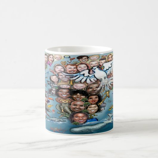 Frieden Kaffeetasse (Mittel)