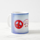Frieden Kaffeetasse (Vorderseite Links)