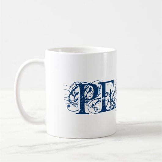 Frieden Kaffeetasse (Links)