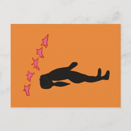 Frieden, kein Krieg nach der Karte (Vorderseite)