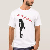 Frieden, kein T - Shirt des Krieges mehr (Vorderseite)