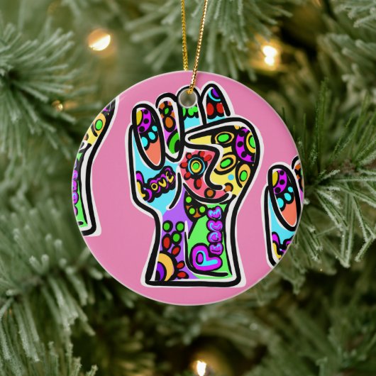 FRIEDEN KERAMIK ORNAMENT (Baum)