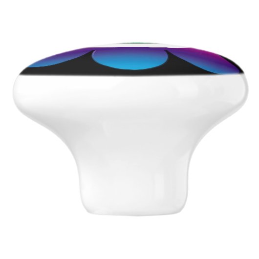 Frieden Keramikknauf (Seitenansicht)