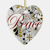 Frieden Keramikornament (Rechts)