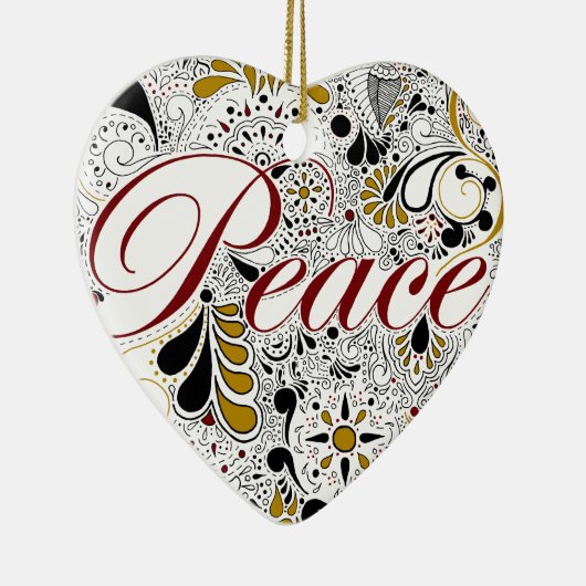 Frieden Keramikornament (Rechts)