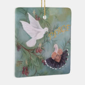 Frieden keramikornament (Rechts)
