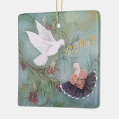 Frieden keramikornament (Links)