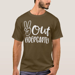 Frieden Kindergarten-Abschlussklasse 2023 Ki T-Shirt