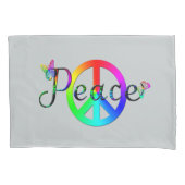 Frieden Kissenbezug (Vorderseite-Links)