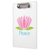 Frieden Klemmbrett (Links)