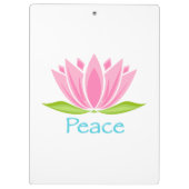 Frieden Klemmbrett (Rückseite)