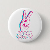 Frieden knöpft bitte button (Vorderseite)