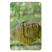 Frieden kommt aus Buddha Magnet (Vertikal)