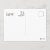 Frieden kommt aus Buddha Postkarte (Rückseite)