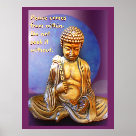 Frieden kommt von innen. poster (Vorne)