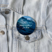 Frieden kommt, wenn... Christliche Typografie Button (Beispiel)
