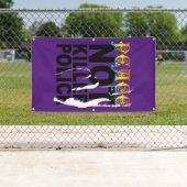 FRIEDEN KÖNNEN POLITIK NICHT ABSCHLIESSEN BANNER (Insitu)