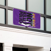 FRIEDEN KÖNNEN POLITIK NICHT ABSCHLIESSEN BANNER (Äußeres Gebäude)