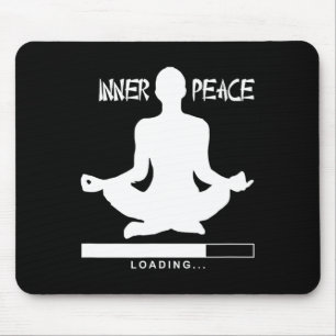 Frieden Ladend Geistige Yoga-Meditation Namaste Yo Mousepad